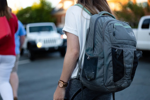 teens with backpacks